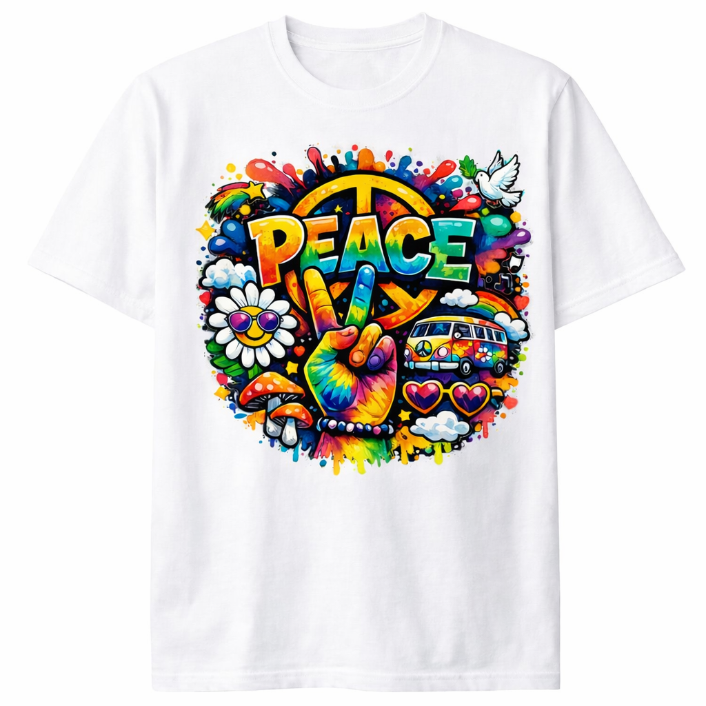 t-shirt peace 1