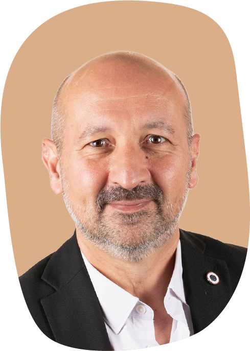 Laurent Auret, , colistier de Lison Gleyses, candidate aux municipales de Nailloux 2026