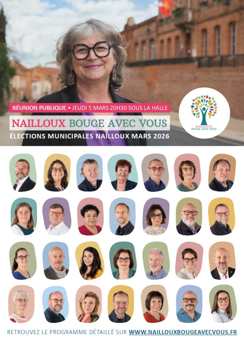 Réunion publique 5 mars 2026 20h30