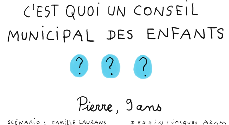 C'est quoi un conseil municipal des enfants - vidéo