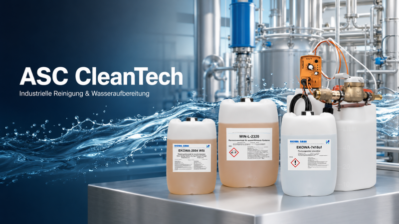 ASC CleanTech – industrielle Reinigung und Wasseraufbereitung