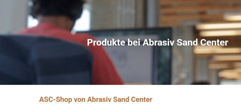 ASC Angebotscenter – Abrasiv Sand, Garnet & Wasserstrahl Zubehör für Industrie