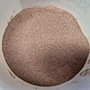 Garnet Mesh 80 >Ultra in Hard-Rock-Qualität für das universelle Wasserstrahlschneiden von Metallen wie Stahl und Edelstahl.