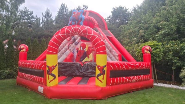 wieża do skoków spiderman