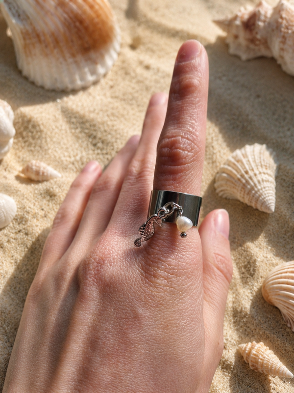 Bague Ondine Perle d'eau douce