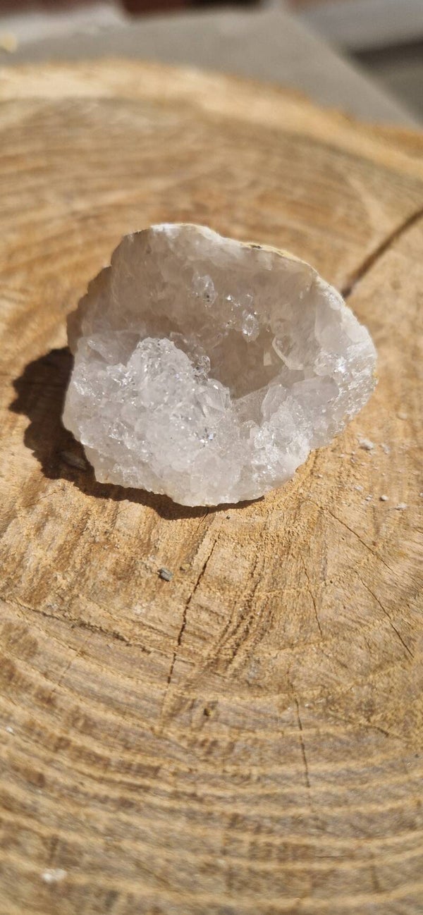 Fragments de Géode de cristal de roche