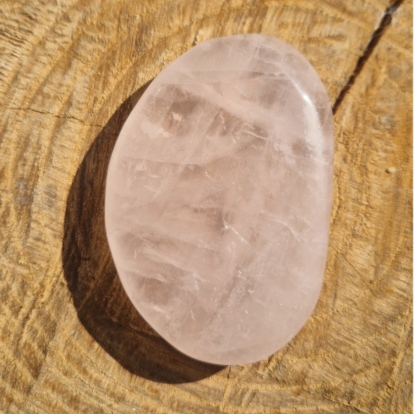 Galet Quartz rose roulée