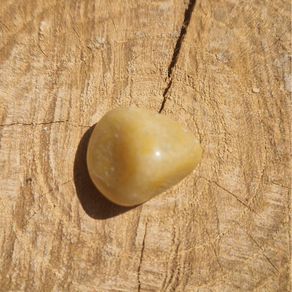 Aventurine jaune roulée