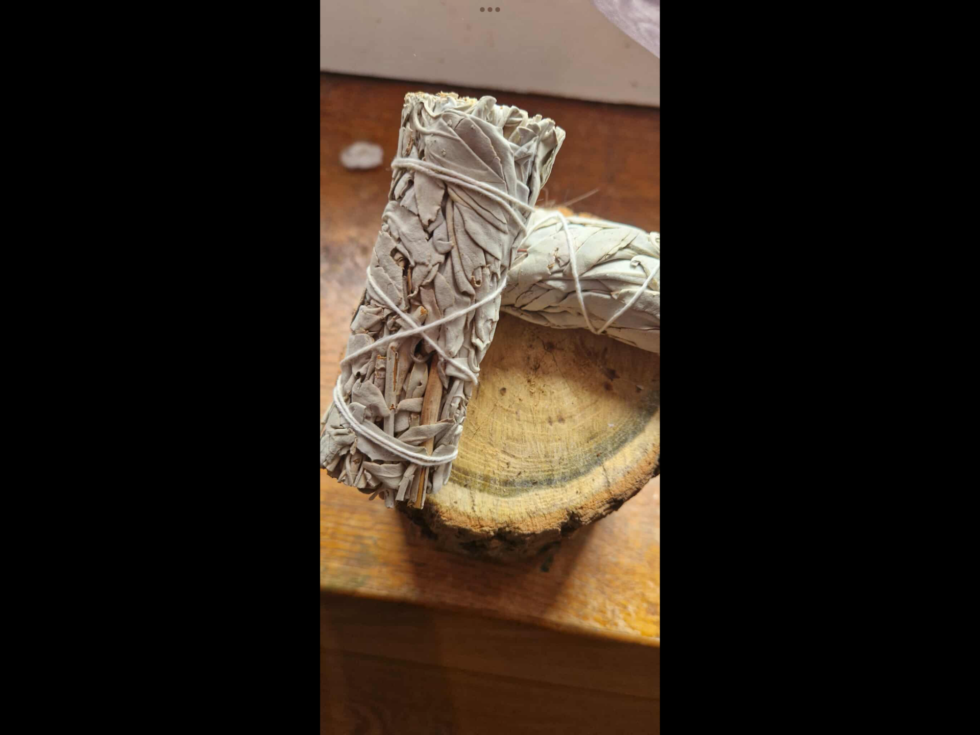 Fagot de sauge séchée à brûler