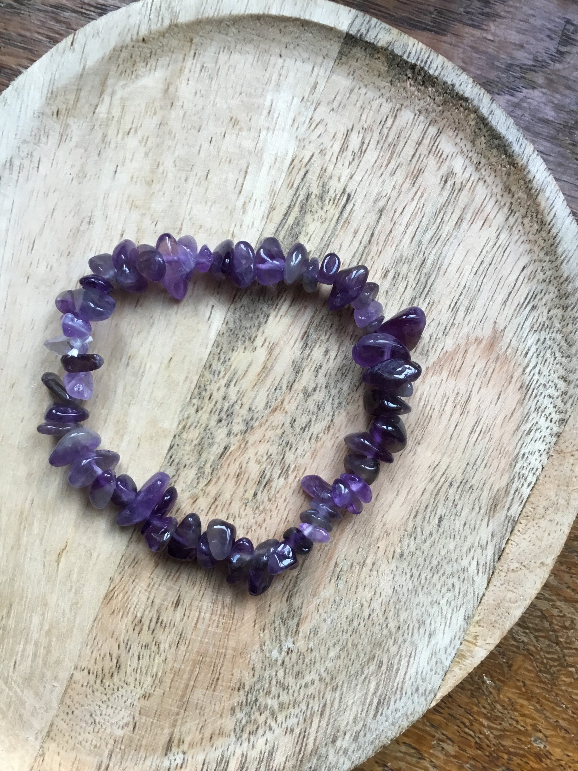 Bracelet baroque Améthyste