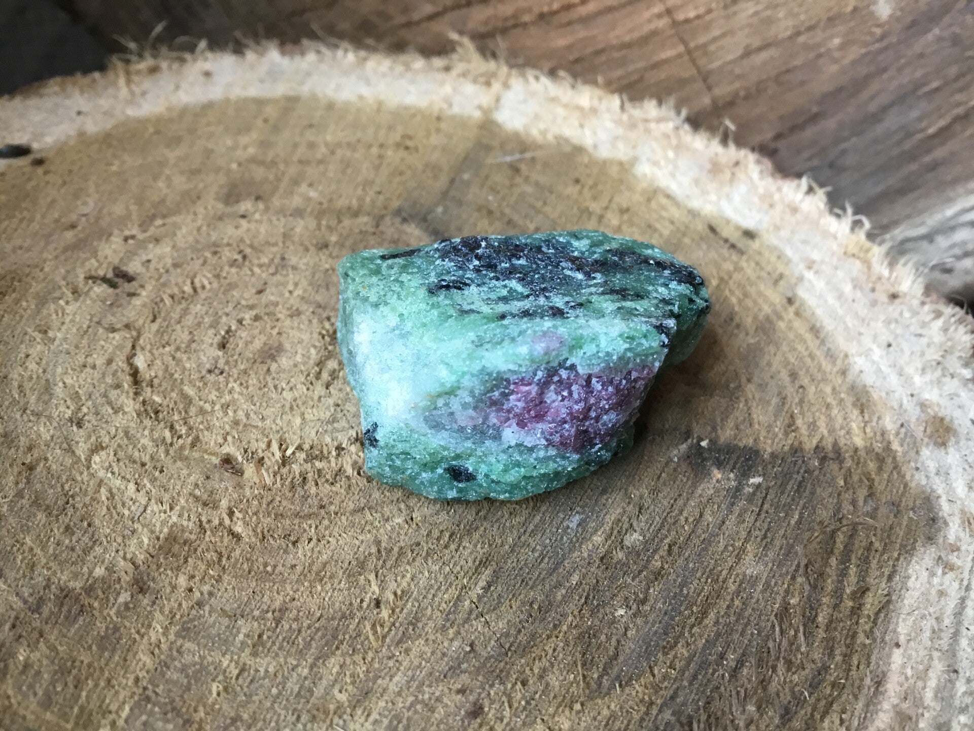 Fluorine multicolore brute