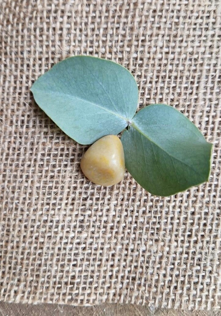 Aventurine jaune roulée