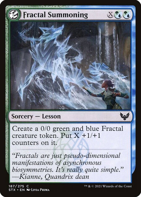 Fractal Summoning 187/275 MTG