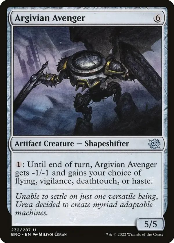 Argivian Avenger 232/287 MTG
