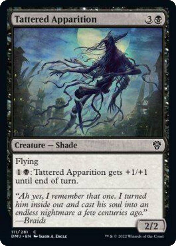 Tattered Apparition 111/281 MTG