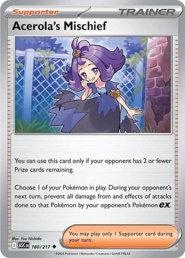 Acerola's Mischief 180/217 PKMN