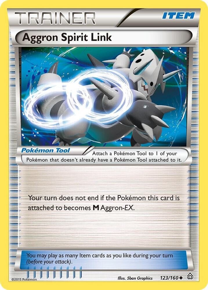 Aggron Spirit Link 123/160 PKMN
