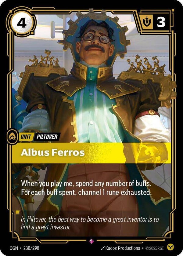 Albus Ferros 230/298 RBC