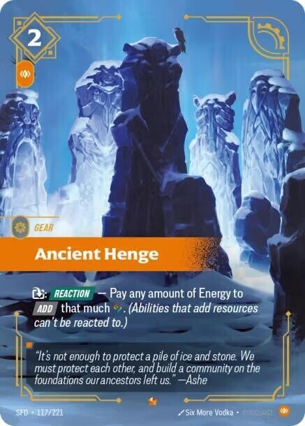 Ancient Henge 117/221 RBC