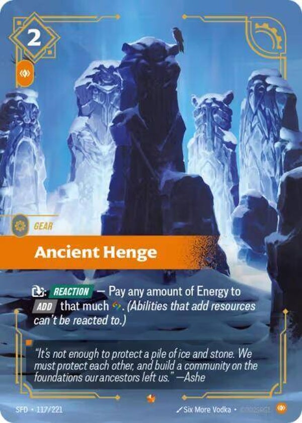 Ancient Henge 117/221 RBC