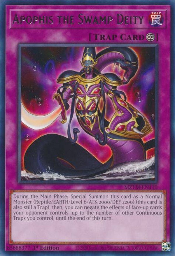 Apophis the Swamp Deity MTZM-EN110 YGO