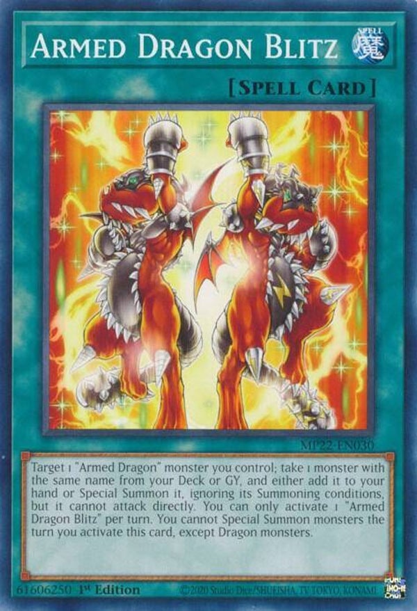 Armed Dragon Blitz MP22-EN030 YGO