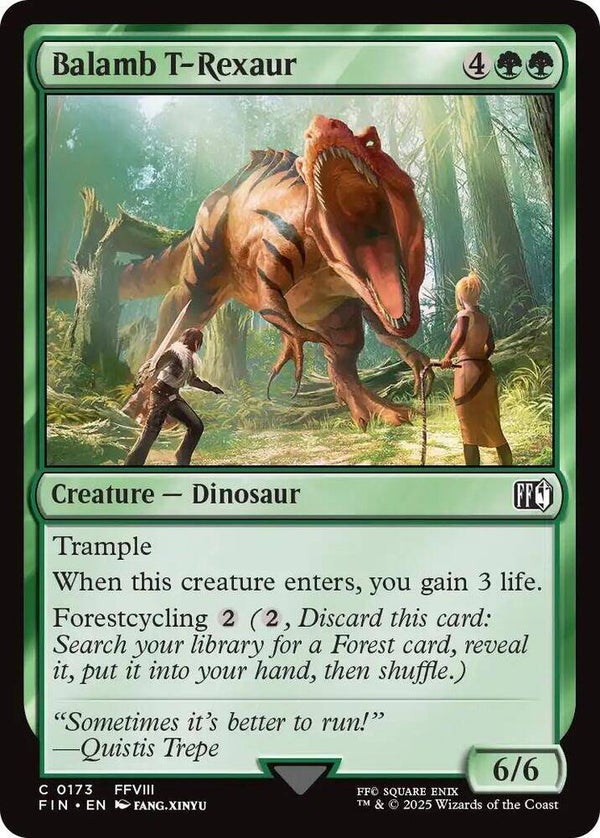 Balamb T-Rexaur 0173 (Foil) MTG