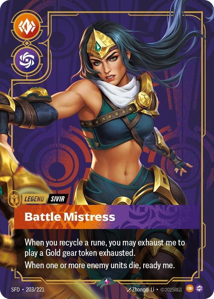 Battle Mistress 203/221 RBC