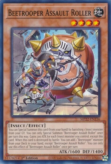 Beetrooper Assault Roller MP22-EN236 YGO