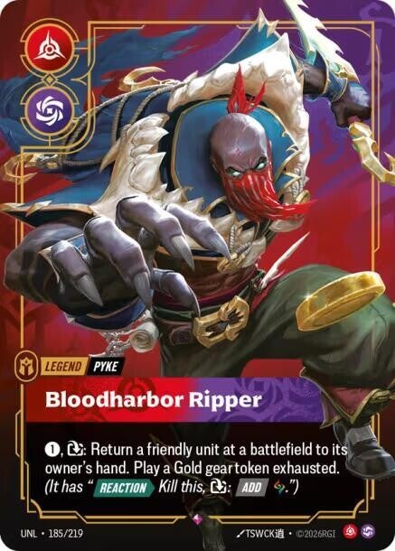 Bloodharbor Ripper 185/219 RBC