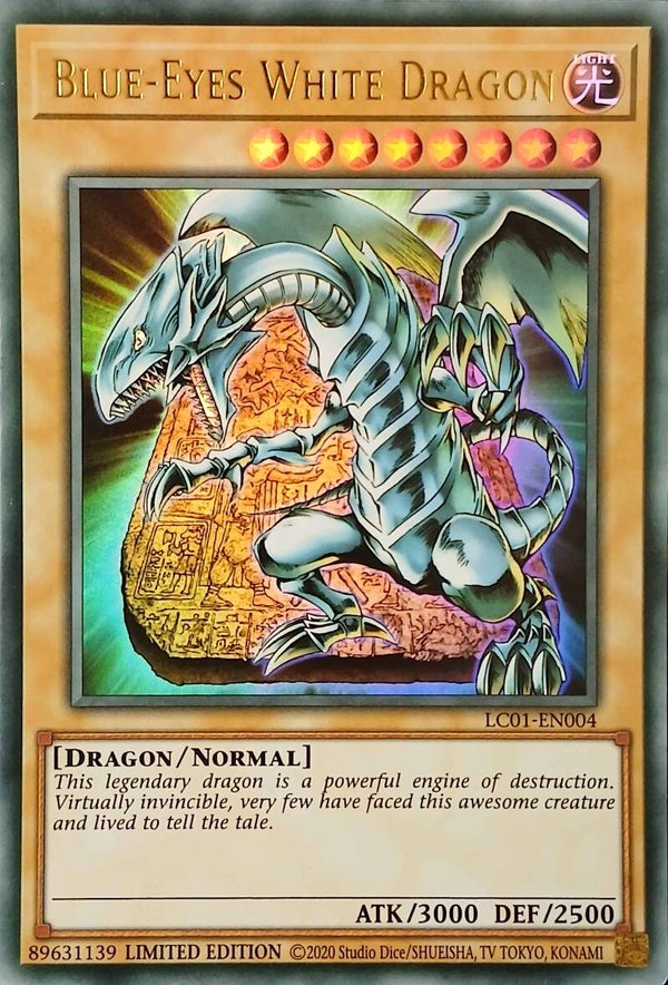 Blue-Eyes White Dragon LC01-EN004 YGO