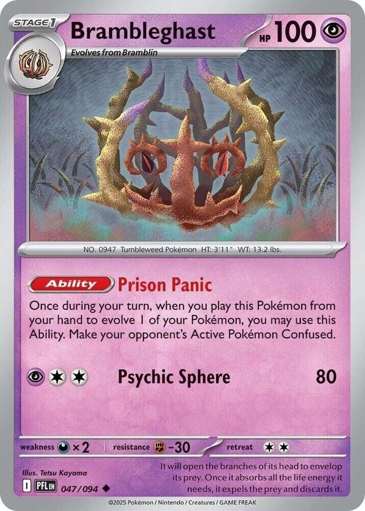 Brambleghast 047/094 PKMN
