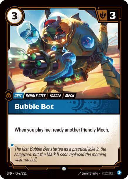Bubble Bot 062/221 (Foil) RBC