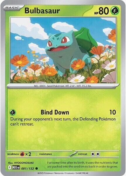 Bulbasaur 001/132 PKMN