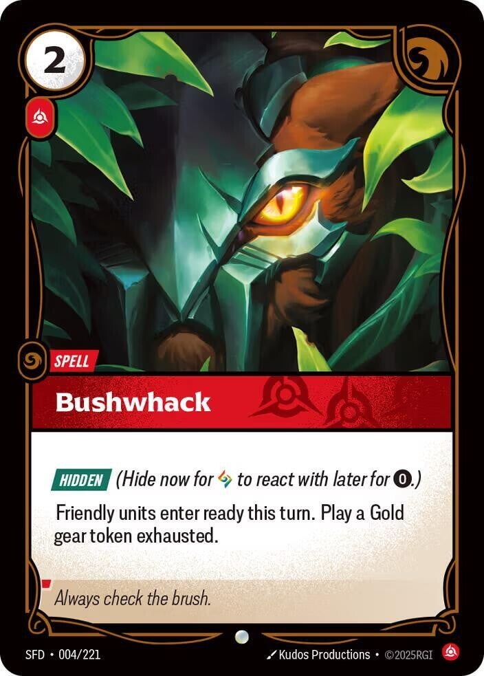 Bushwhack 004/221 RBC