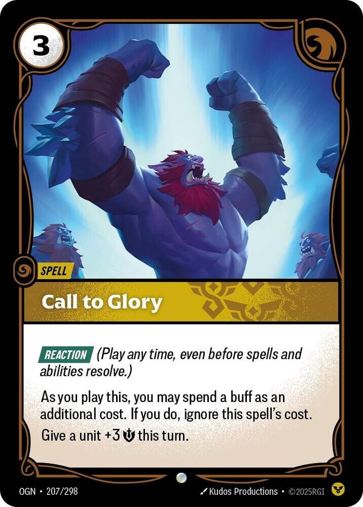 Call to Glory 207/298 RBC