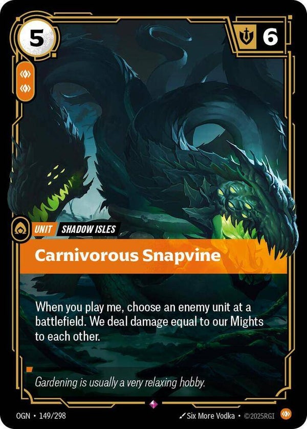 Carnivorous Snapvine 149/298 RBC