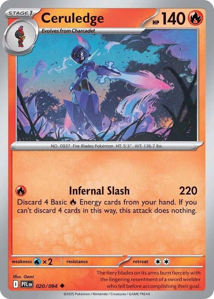 Ceruledge 020/094 PKMN