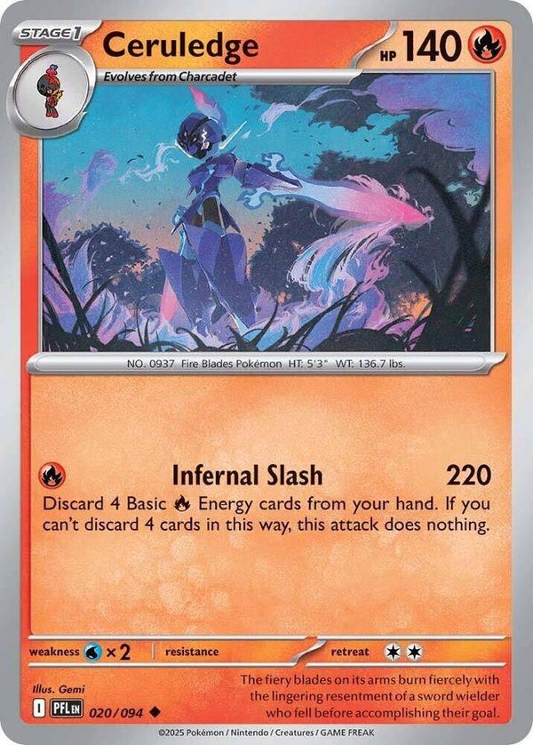 Ceruledge 020/094 PKMN