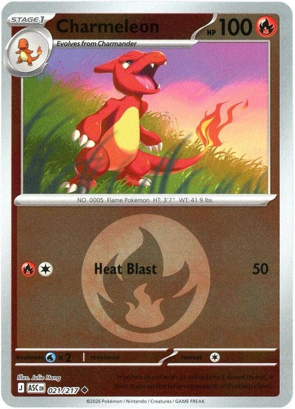 Charmeleon 021/217 (Reverse Holo) PKMN