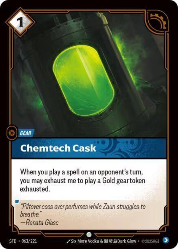 Chemtech Cask 063/221 RBC
