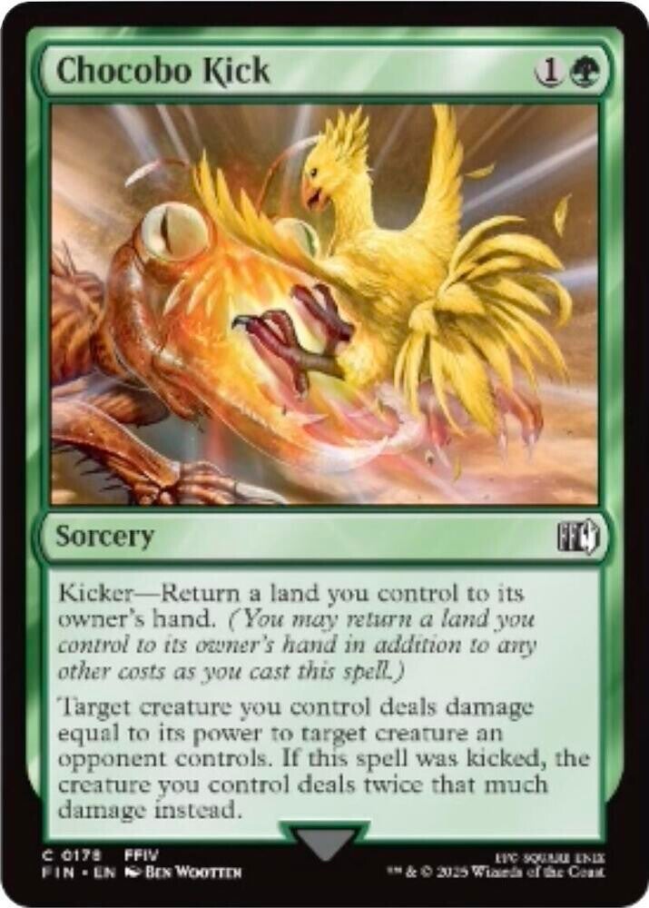 Chocobo Kick 0178 MTG