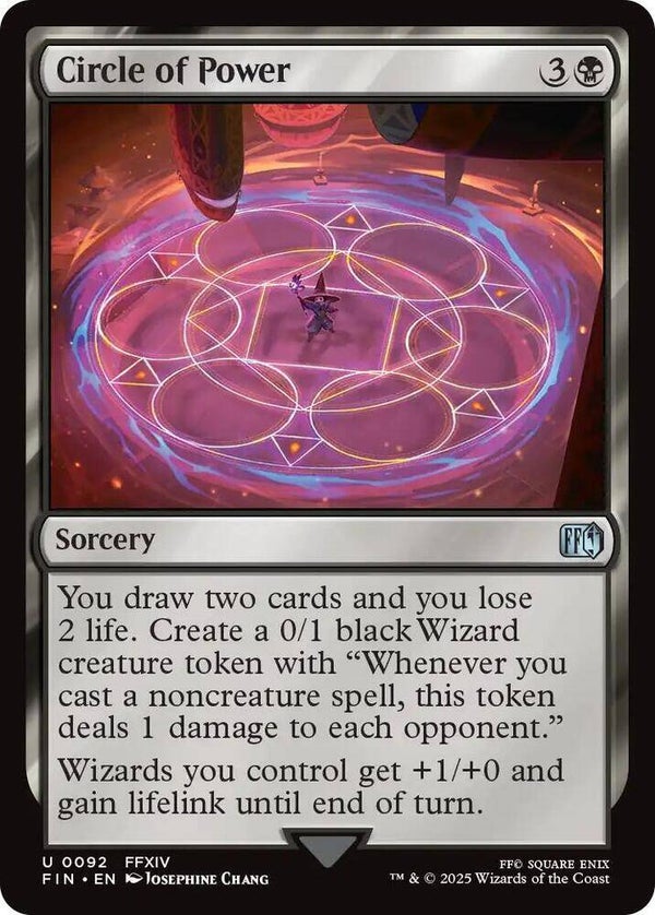 Circle of Power 0092 MTG