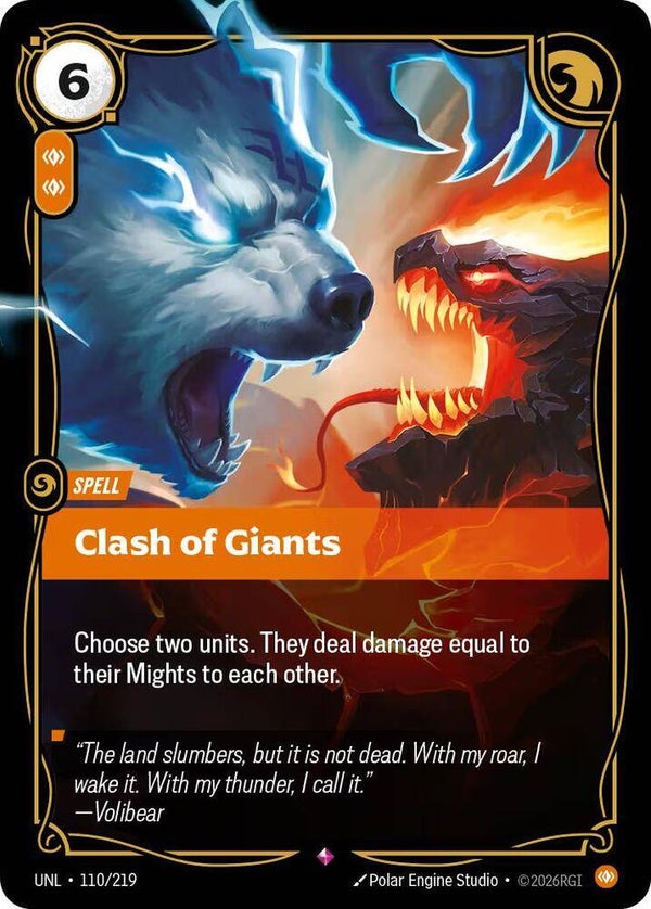 Clash of Giants 110/219 RBC