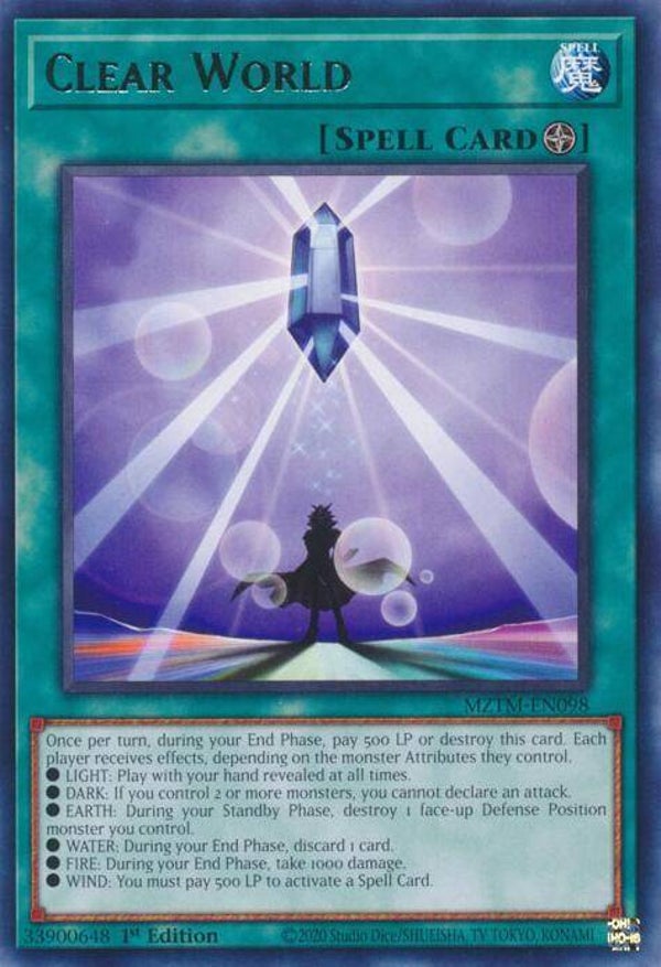 Clear World MZTM-EN098 YGO