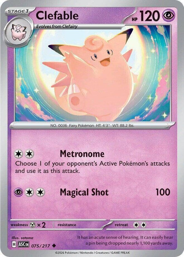 Clefable 075/217 PKMN