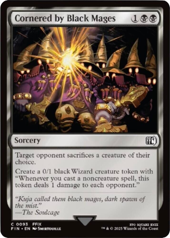 Cornered by Black Mages 0093 MTG