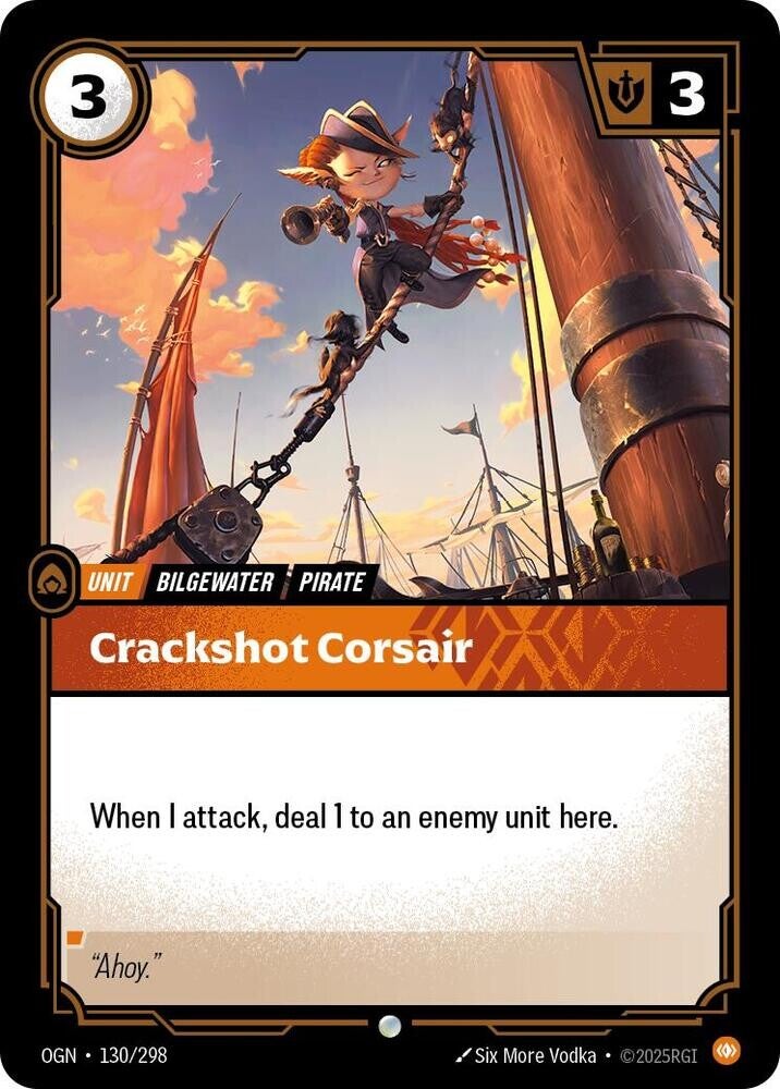 Crackshot Corsair 130/298 RBC