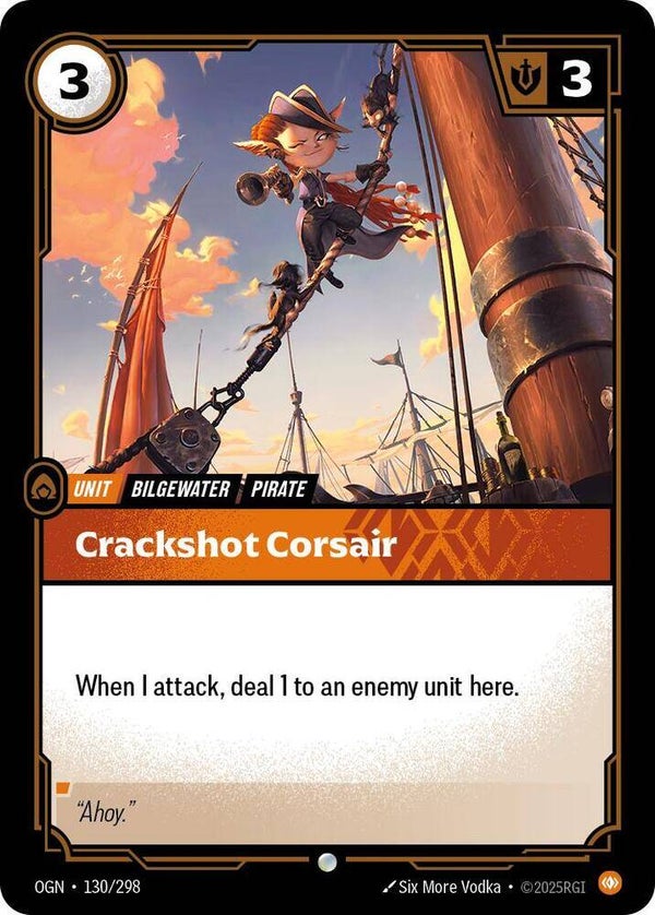 Crackshot Corsair 130/298 RBC