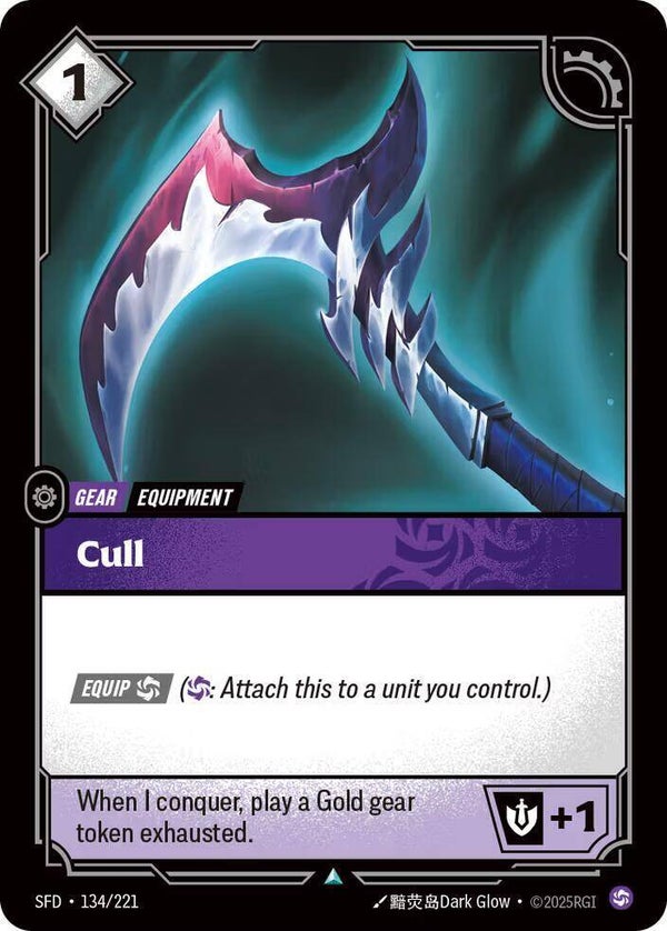 Cull 134/221 RBC